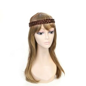 COPY - strand synthetic braided headband adjustable